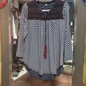 High low dress shirt